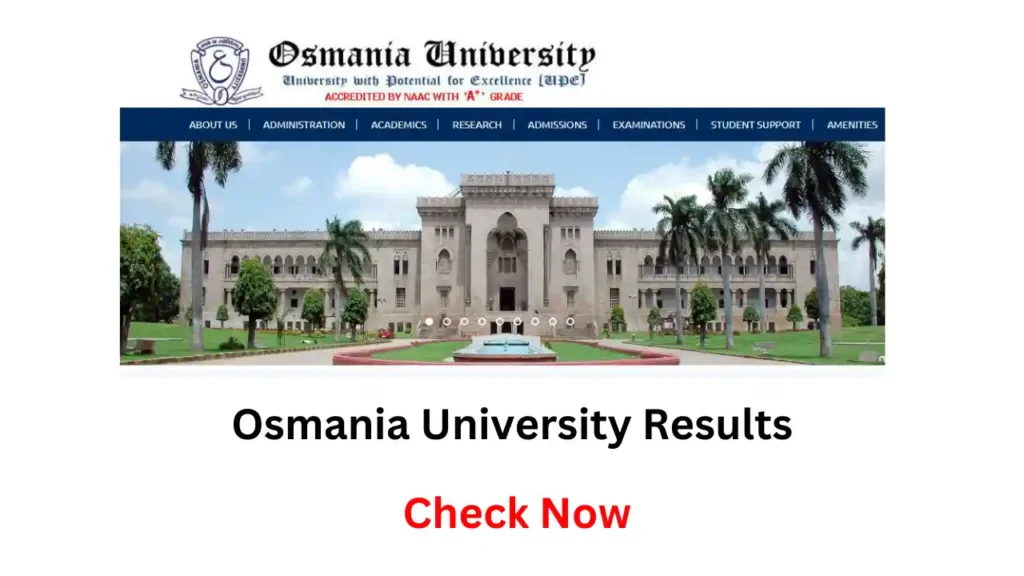 Osmania University Results
